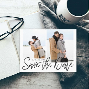 Multi Photo Save the Date Announcement