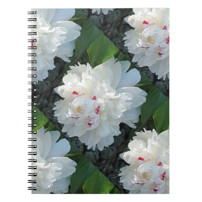 Multi Precious Peony Notebook (Front)