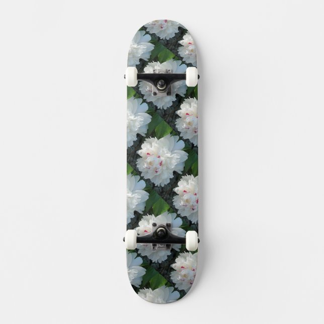 Multi Precious Peony Skateboard (Front)