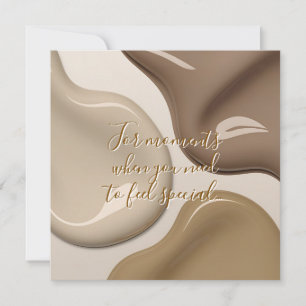 Multi purpose flat card in stylish graphic