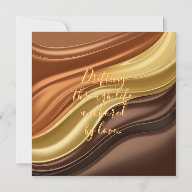 Multi purpose flat card in stylish graphic (Front)