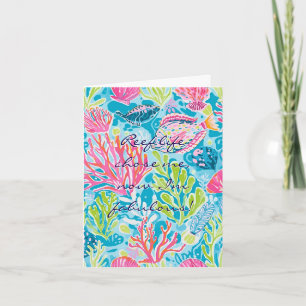 Multi purpose folded card in stylish graphic