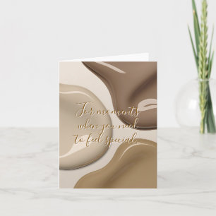 Multi purpose folded card in stylish graphic