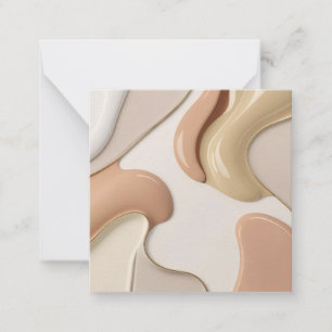 Multi purpose note card in stylish graphic