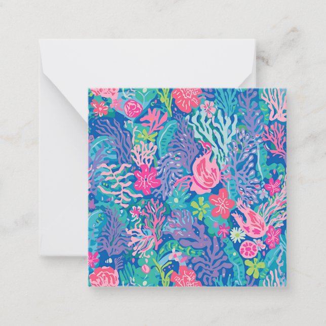 Multi purpose note card in stylish graphic (Front)