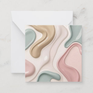 Multi purpose note card in stylish graphic