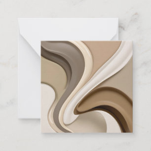 Multi purpose note card in stylish graphic