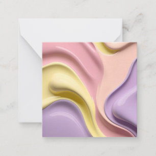 Multi purpose note card in stylish graphic