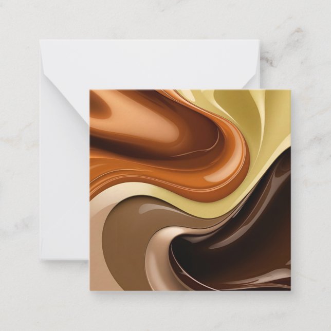 Multi purpose note card in stylish graphic (Front)