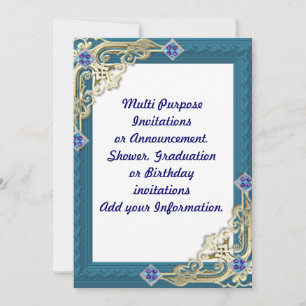 Multi purpose Party Invitation Announcement
