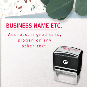 Multi-Purpose Self-inking Stamp