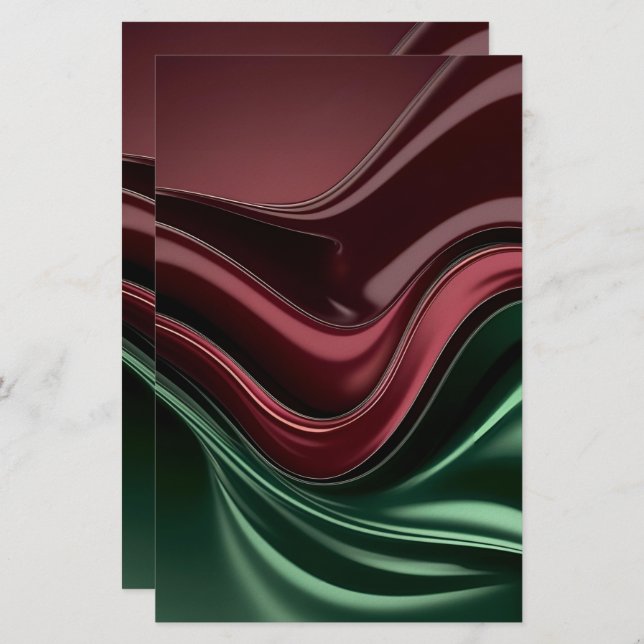 Multi purpose stationery paper in stylish graphic (Front/Back)