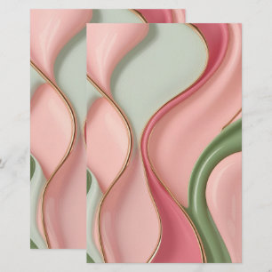 Multi purpose stationery paper in stylish graphic