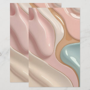 Multi purpose stationery paper in stylish graphic