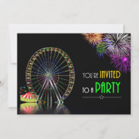 MULTI-PURPOSE THEME BIRTHDAY - PARTY INVITATION
