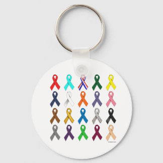 Multi-Ribbon Key Ring