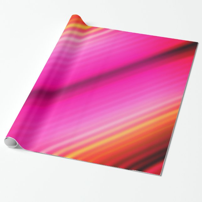 Multi-Stripe Wrapping Paper (Unrolled)