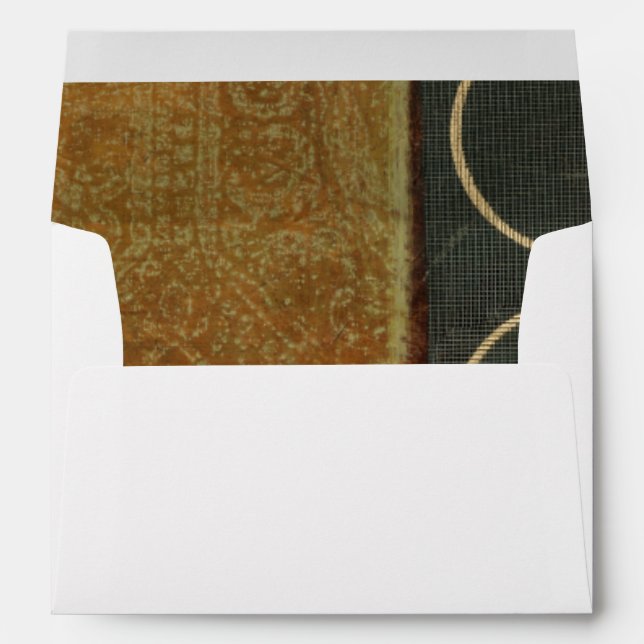 Multi-textured Abstract Painting by Vision Studio Envelopes (Back (Bottom))