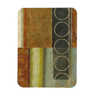 Multi-textured Abstract Painting by Vision Studio Magnet