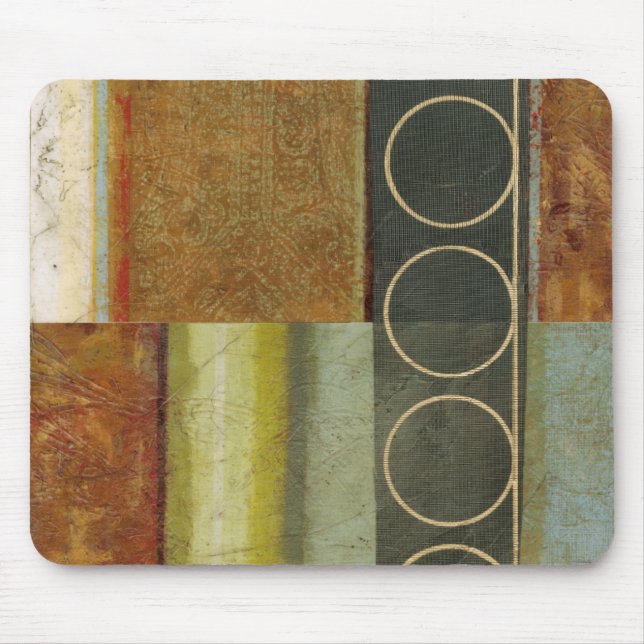 Multi-textured Abstract Painting by Vision Studio Mouse Mat (Front)
