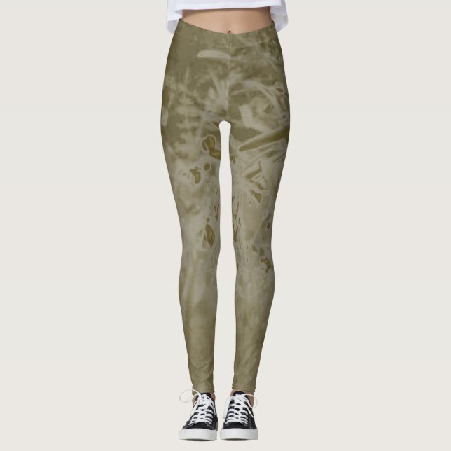 Multi-toned leggins leggings (Front)