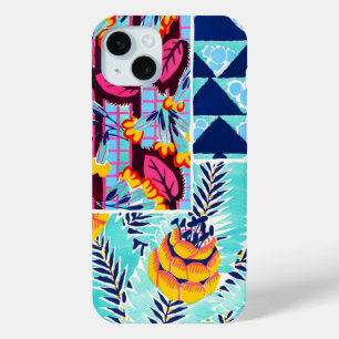 Multi Vintage Floral Design Phone Case
