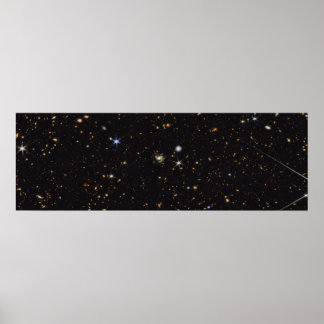 Multi-Wavelength Galaxies Panorama | Hubble & JWST Poster