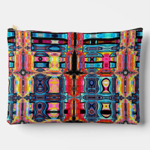 Multicolor Abstract Accessory Bag