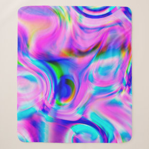 Multicolor abstract background. Colourful pattern. Sherpa Blanket