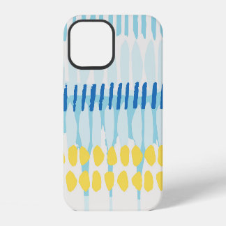 Multicolor Abstract Painted Seamless Background iPhone 12 Case