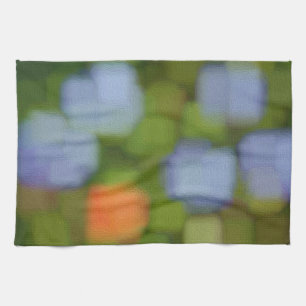 Multicolor Abstract Painting Tea Towel