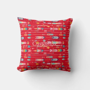 Multicolor Arrow Pattern Thunder_Cove Cushion
