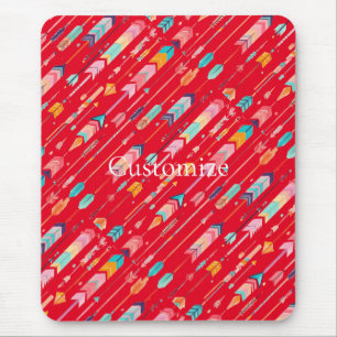 Multicolor Arrow Pattern Thunder_Cove Mouse Mat