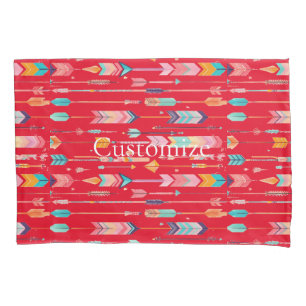 Multicolor Arrow Pattern Thunder_Cove Pillowcase