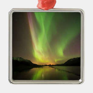 Multicolor Aurora Metal Tree Decoration