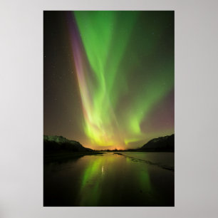Multicolor Aurora Poster