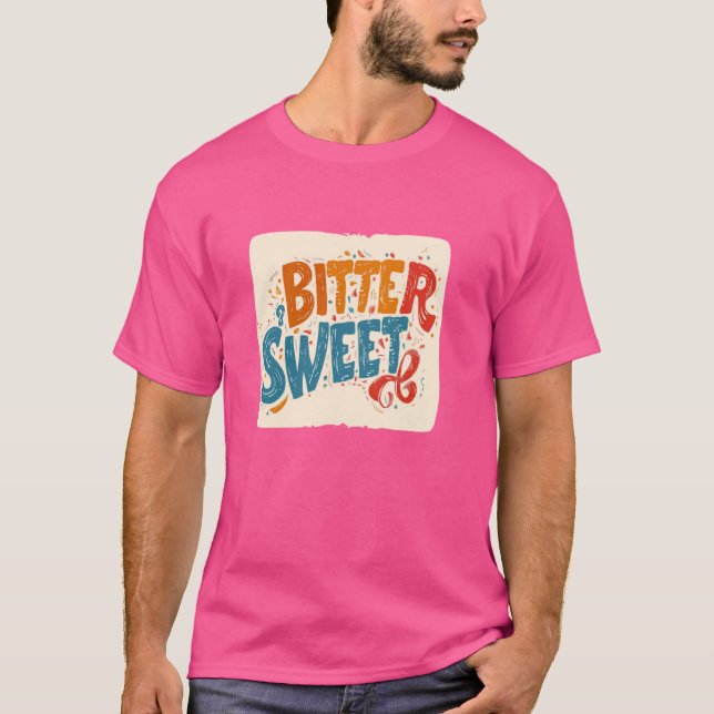 Multicolor Bitter Sweet Costume T-Shirt (Front)