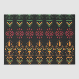 Multicolor Black History Month Geography   Tissue Paper