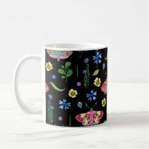 Multicolor Butterflies: Bright Seamless Pattern Coffee Mug