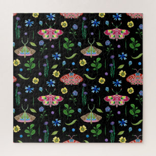 Multicolor Butterflies: Bright Seamless Pattern Jigsaw Puzzle