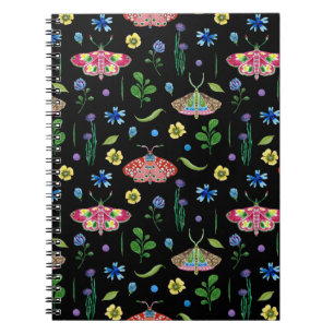 Multicolor Butterflies: Bright Seamless Pattern Notebook