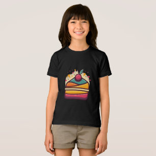 Multicolor Cake Design Bella+Canvas Tri-Blend Shirt