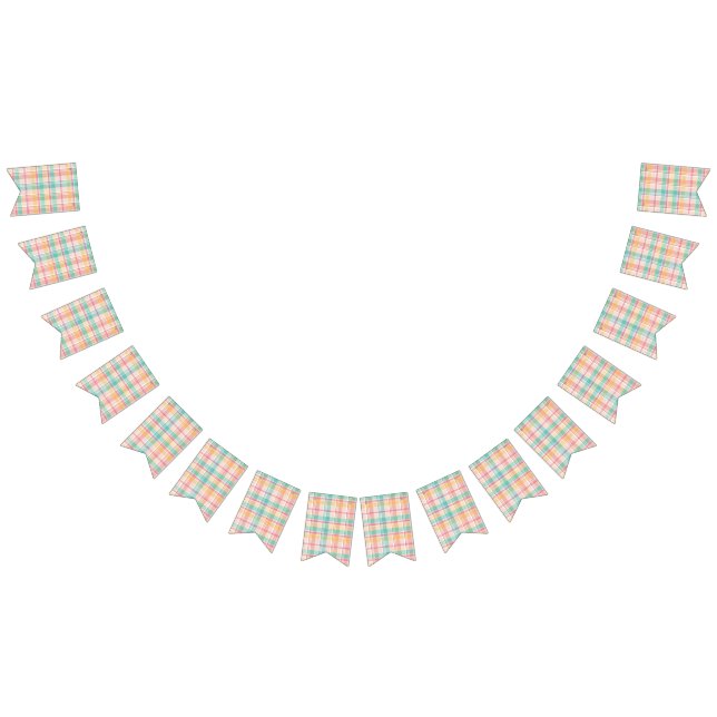 Multicolor Chequered Plaid Bunting (All)