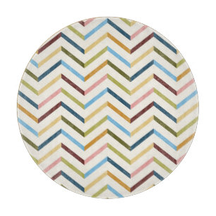 MultiColor Chevron Cutting Board