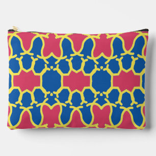 Multicolor classic trendy makeup accessory pouch