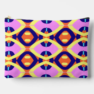 Multicolor classic trendy makeup accessory pouch