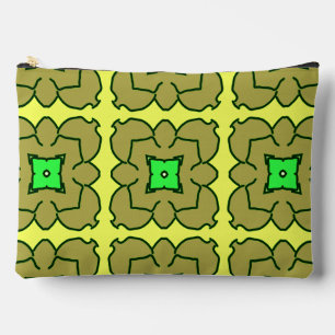 Multicolor classic trendy makeup accessory pouch