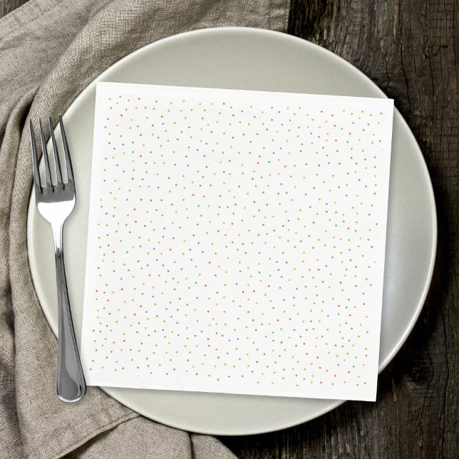 Multicolor confetti all occasion napkin (Creator Uploaded)
