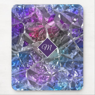 Multicolor Crystal Mouse Mat
