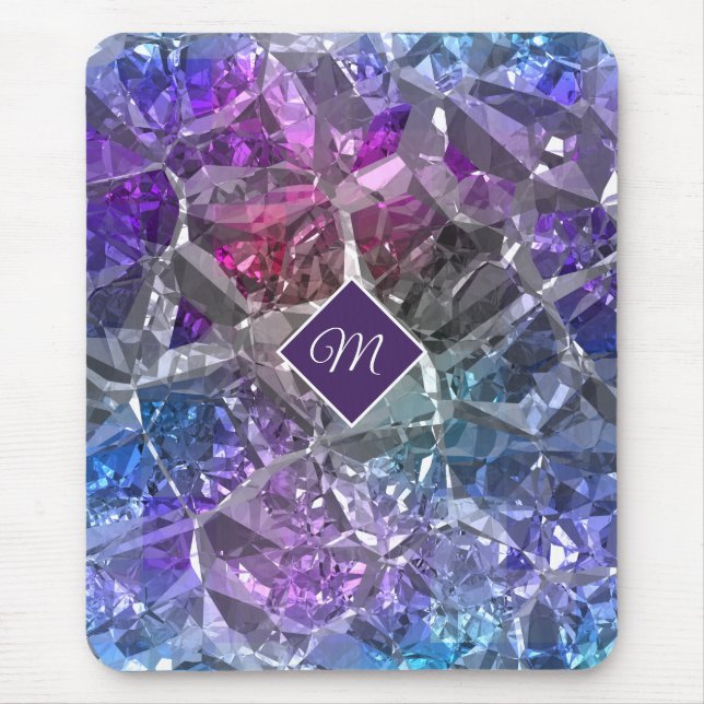 Multicolor Crystal Mouse Mat (Front)